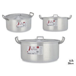 ALUMINIUM SAUCEPAN 26 CM 6,5 L