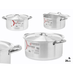 CASSERUOLA 28 CM 8L ALLUMINIO