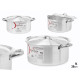 CASSEROLE 28 CM 8L ALUMINIUM