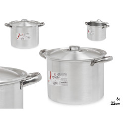 MARMITE 22 CM 6 L ALUMINIUM