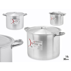 ALUMINIUM COOKING POT 30 CM 15 L