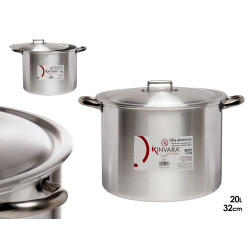 ALUMINIUM COOKING POT 32 CM 20 L