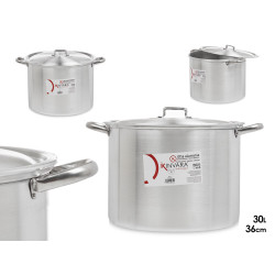 ALUMINIUM COOKING POT 36 CM 30 L