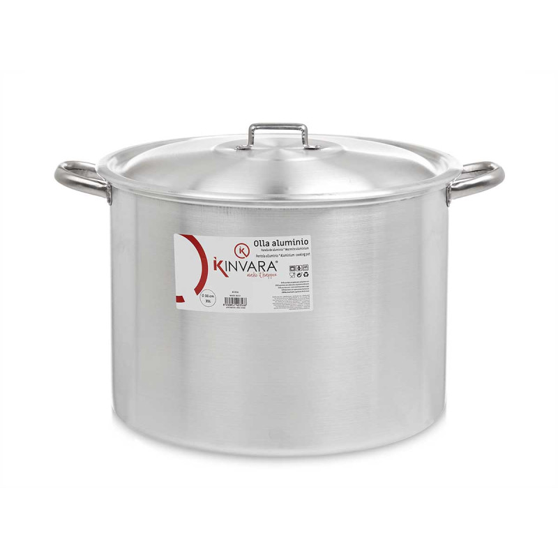 OLLA ALUMINIO 38 CM 35 L