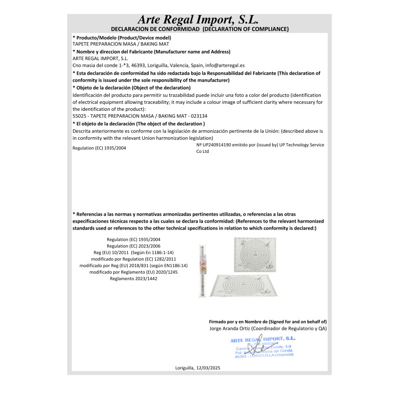 PROTECTEUR PREPARATION PATE