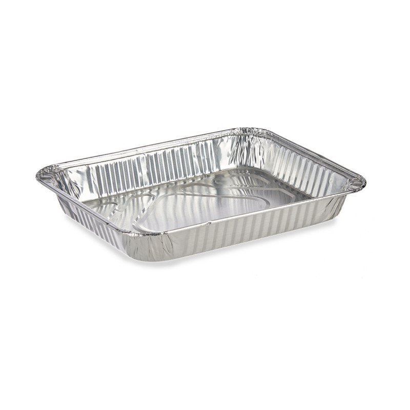 SET OF 3 RECTANGULAR ALUMINIUN TRAYS BIG