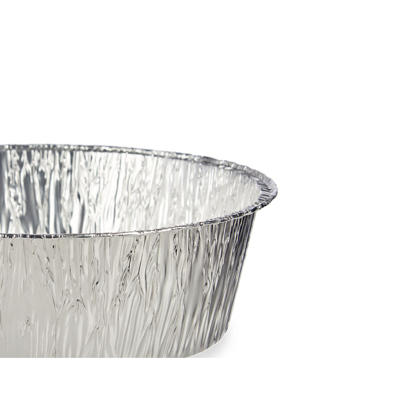 SET 2 PLATEAUX ALUMINIUM RONDS GRANDS