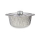 SET 2 CASSEROLES ALUMINIUM AVEC COUVERCLE MOYEN