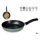 POELES ALUMINIUM 24CM VERT 