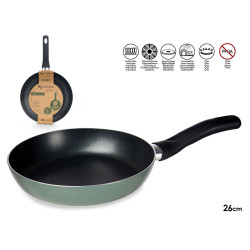 SARTEN ALUMINIO 26CM VERDE
