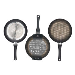 NON-STICK INDUCTION FRYING HONEYCOMB PANEL 24 CM