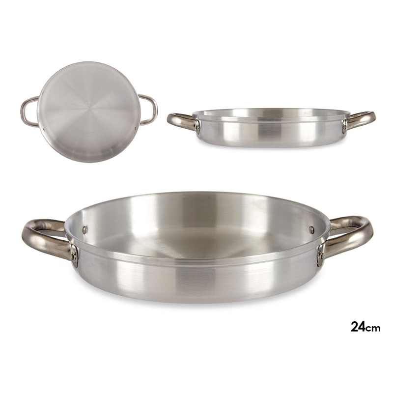 SARTEN ALUMINIO CON ASAS 24CM