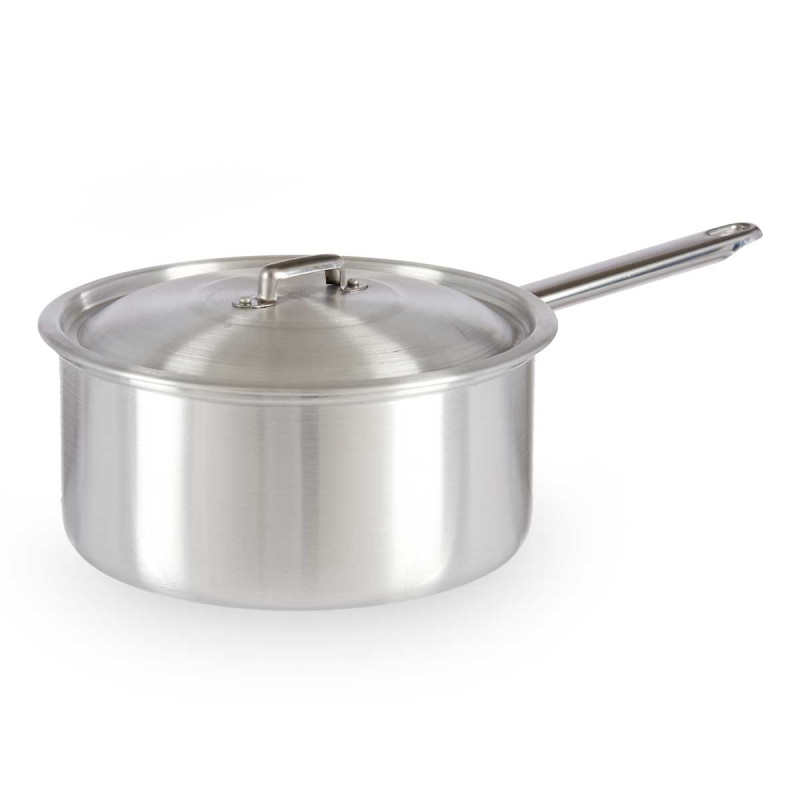 CASSEROLE ALUMINIUM AVEC COUVERCLE 24CM