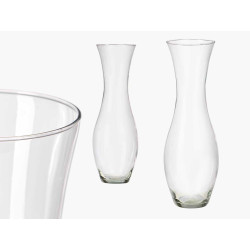 VASO VETRO COLLO STRETTO 50CM