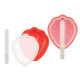 MOULE SILICONE GLACE FRAISE 100ML