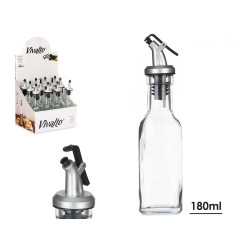 OLIERA IN VETRO CON TAPPO DOSATORE 180 ML