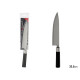 COLTELLO GRANDE ACCIAIO MANICO NERO