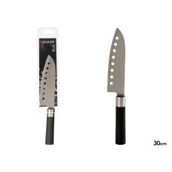 COLTELLO BUCHI ACCIAIO MANICO NERO