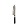 HOLE KNIFE STEEL BLACK GRIP