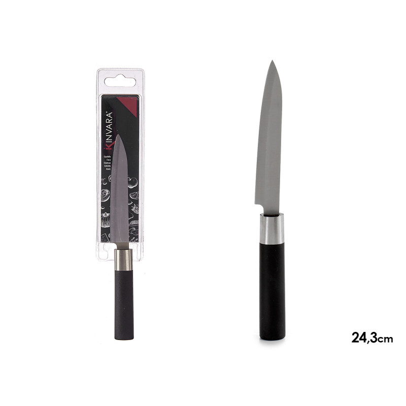 COUTEAU PETIT ACIER MANCHE NOIR