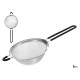 SCOLAPASTA 8CM DIAM ACCIAIO CON SILICONE