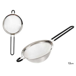 SCOLAPASTA 12CM DIAM ACCIAIO CON SILICON