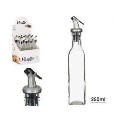 OLIERA IN VETRO CON TAPPO DOSATORE 250 ML