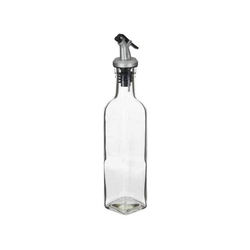 OLIERA IN VETRO CON TAPPO DOSATORE 250 ML