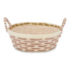 BASKET BRAIDED HANDLES ROUND
