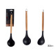 CUCCHIAIO NYLON MANICO DI LEGNO IN FAGGIO 32,5CM