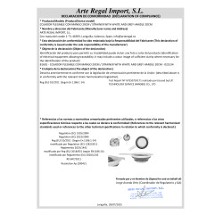 PASSOIRE AVEC MANCHE BLANCHE ET GRIS 20CM