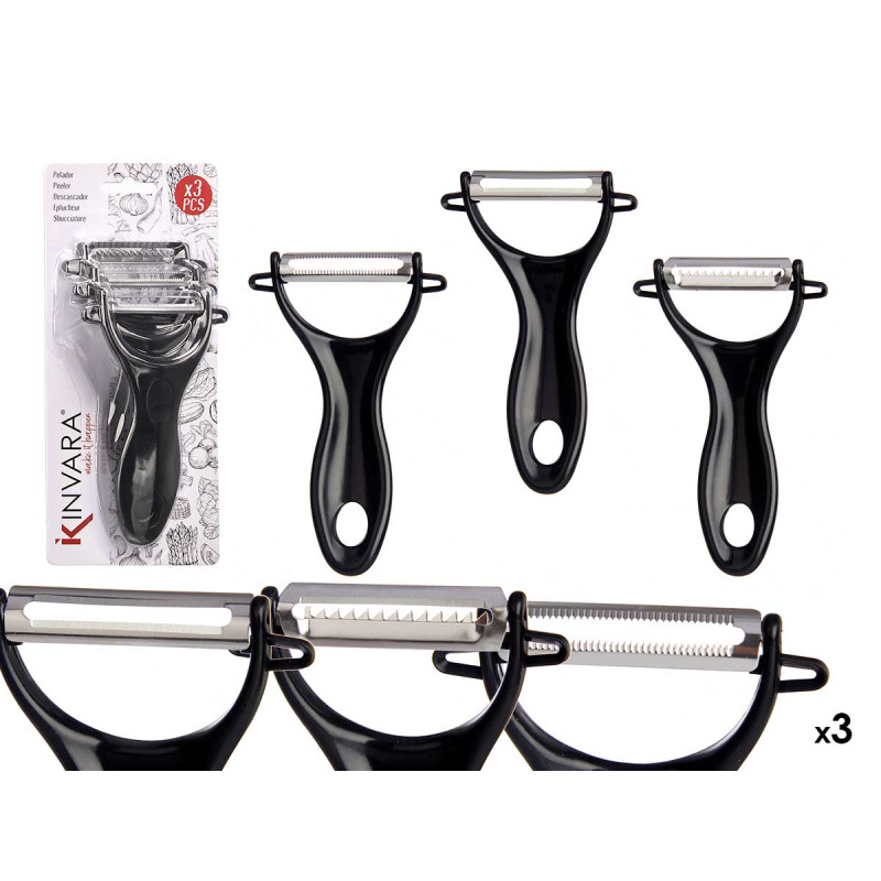 SET 3 PELAPATATE NERO CUCINA