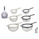 SET 3 COLINI DI PLASTICA METALLO ASSORT 2