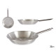 POELE ALUMINIUM AVEC MANCHE 22CM