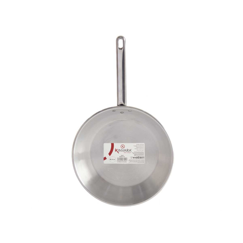 24CM ALUMINIUM FRYING PAN WITH HANDLE