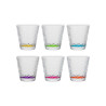 COPO VIDRO LAGRIMA 310ML TRANSPARENTE C COR