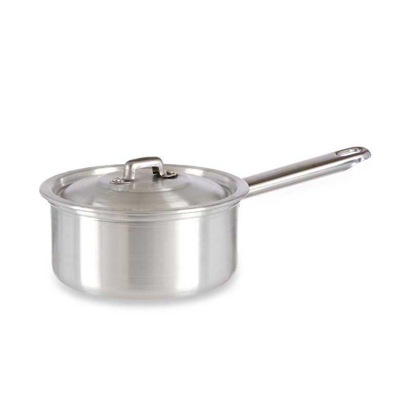 PENTOLA ALLUMINIO CON COPERCHIO 14 CM