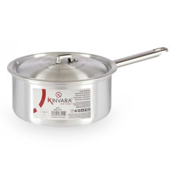 PENTOLA ALLUMINIO CON COPERCHIO 18CM