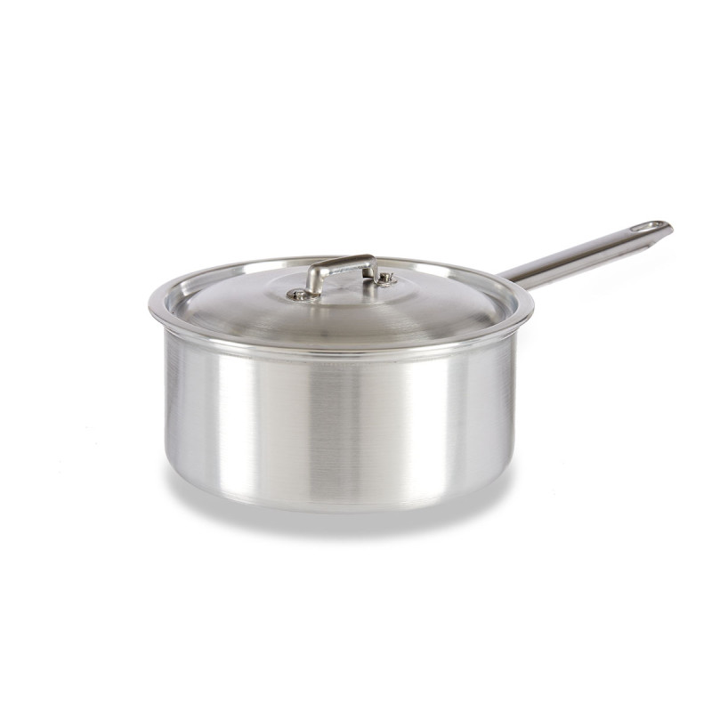 CASSEROLE ALUMINIUM AVEC COUVERCLE 20CM