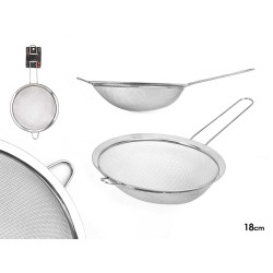 COLADOR ACERO SOPORTE 18CM