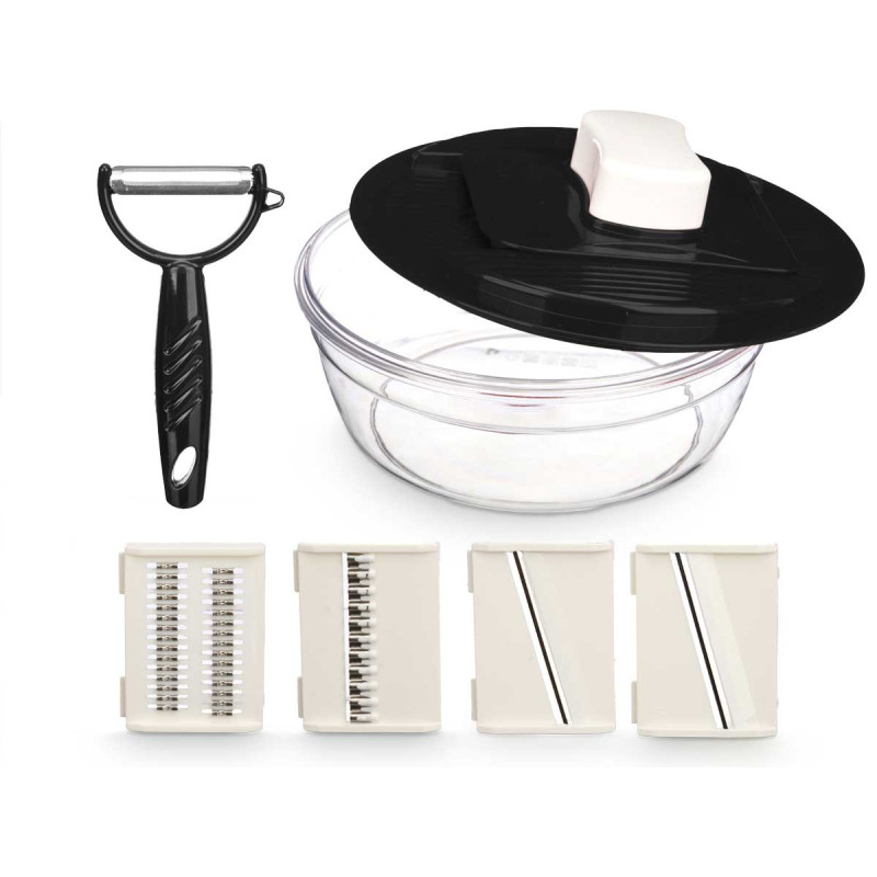 ROUND GRATER BLACK TANK