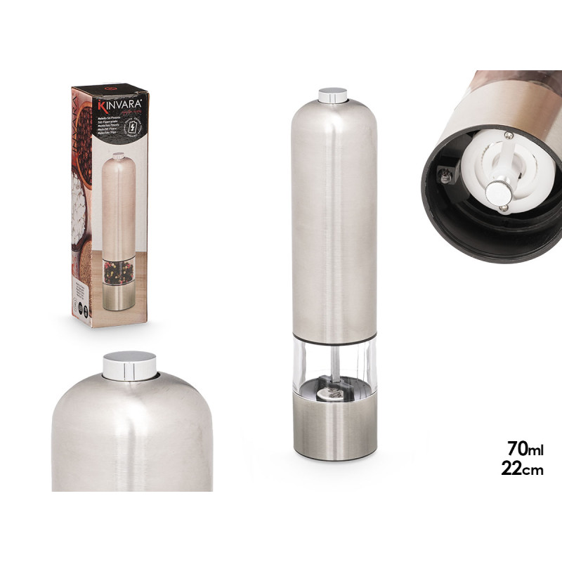 MOLINILLO ELECTRICO ACERO