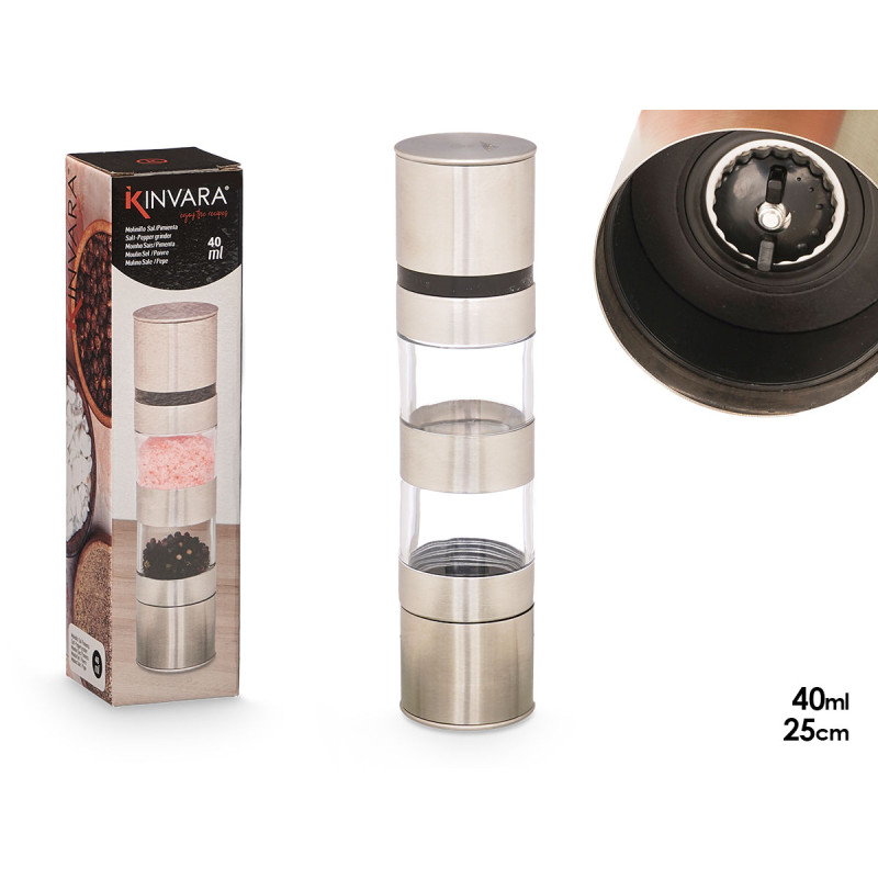 SALT AND PEPPER GRINDER STEEL