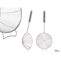 PALA ESCURRIDOR ACERO 17CM SOPORTE