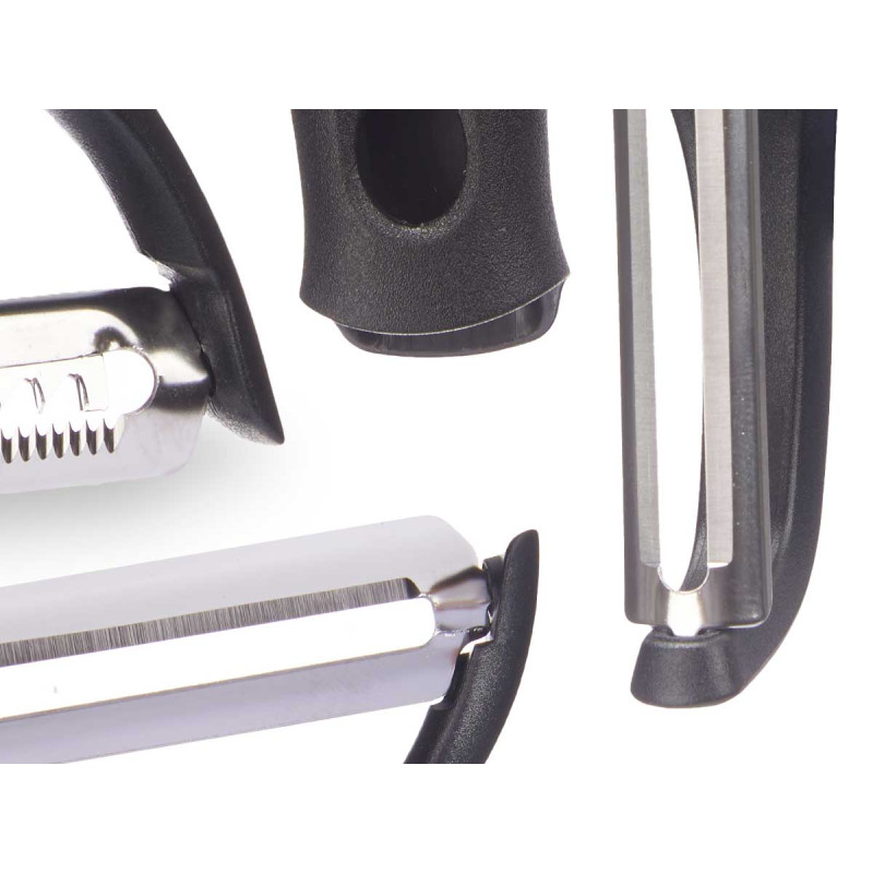 SET 3 KITCHEN PEELERS