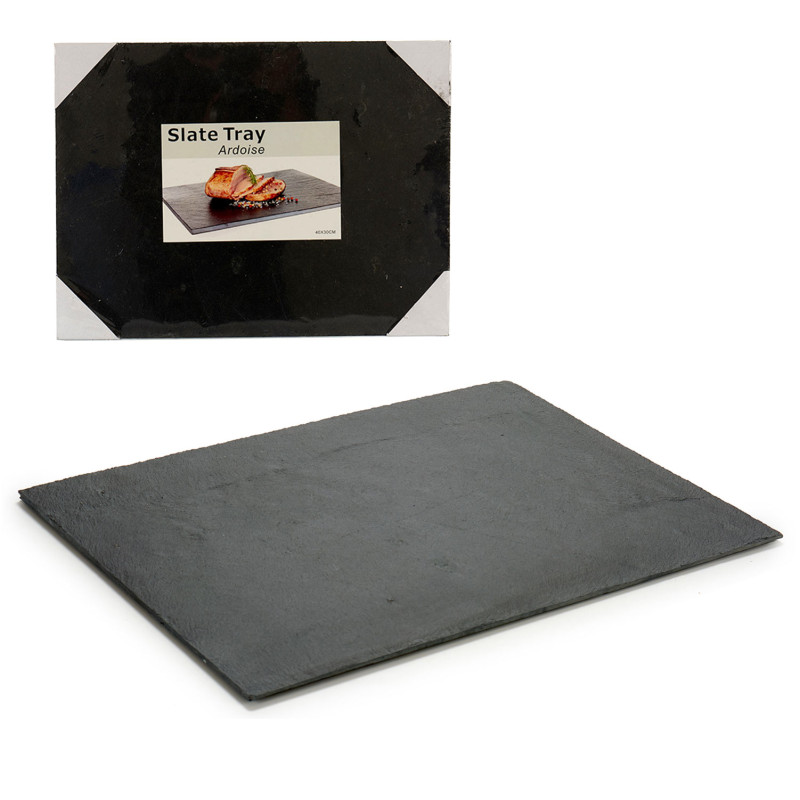 APPETIZER SLATE 40X30CM