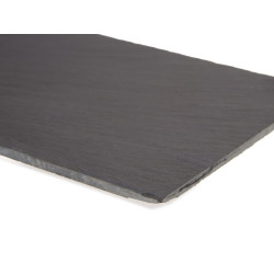 SLATE SNACK TRAY RECTAN 15X30CM