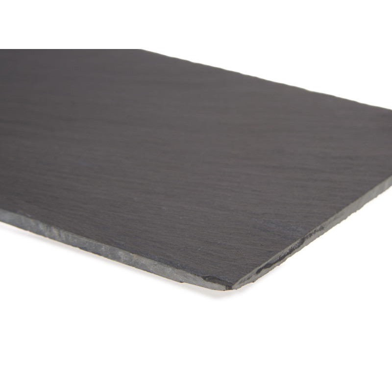 SLATE SNACK TRAY RECTAN 15X30CM