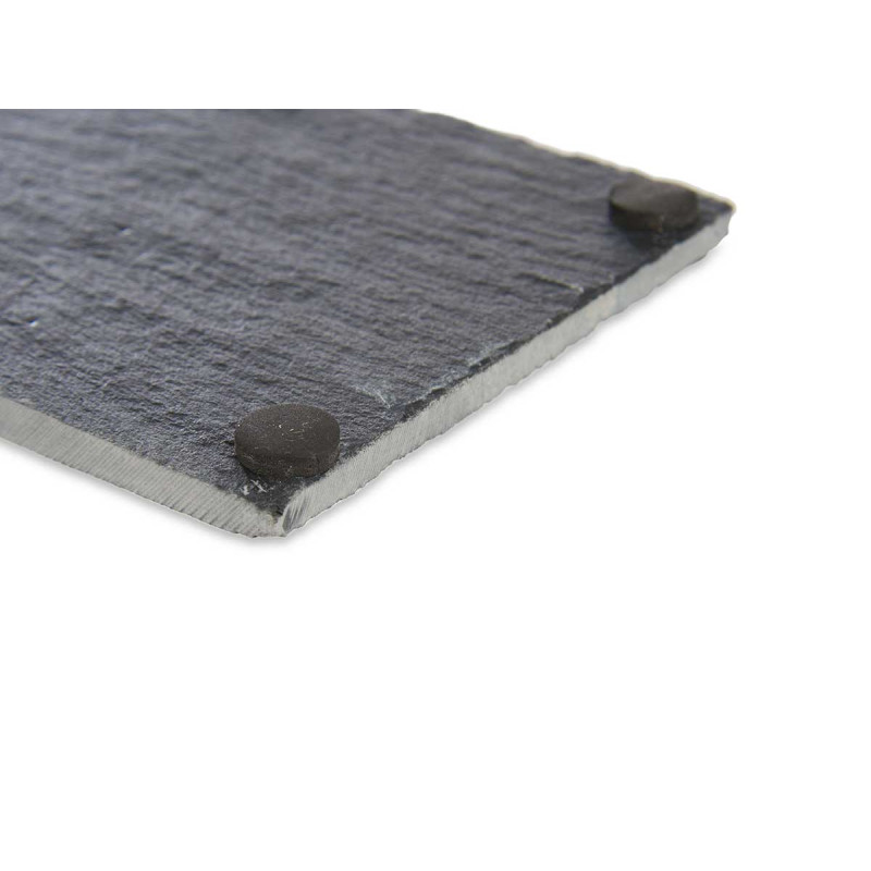 SLATE SNACK TRAY RECTAN 10X30CM