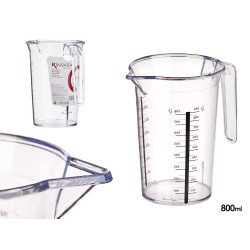 JARRA MEDIDORA TRANSPARENTE 800ML